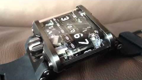 Devon Tread 1 Watch Video - Time Belt Mechanics in action!