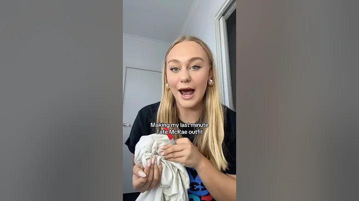 Making my last minute Tate McRae concert outfit #tatemcrae #concertoutfit