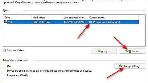 How to Optimize and Defragment Drives in Windows 10 & 11
