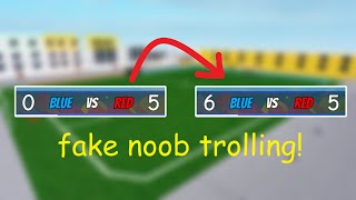 Fake Noob Trolling at 1v1 Episode 2!  | TPS: Street Soccer (Roblox) screenshot 5