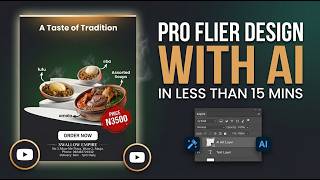 How to Design Fliers with AI like a Pro. No Design Skills Required. Not Like Normal AI Designs