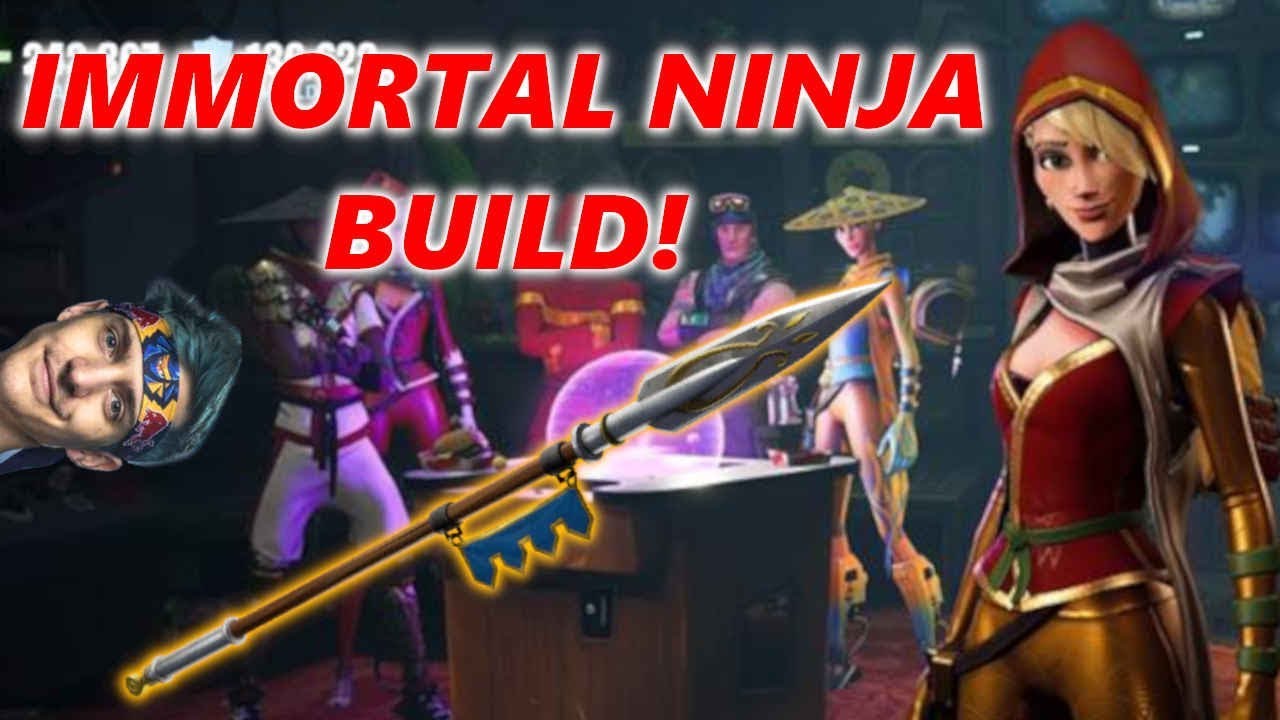 IMMORTAL NINJA HERO BUILD! // Fortnite Save The World - YouTube