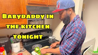 COOKING DINNER FOR MY WIFE AND KIDS 🧑🏽‍🦱🧑🏽👦🏽👧🏽 PIZZA AND SALAD 🥗 by Life As Teisha Marie 180 views 2 months ago 8 minutes, 21 seconds