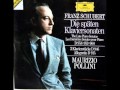 Schubert / Pollini, 1983: Klaviersonate A-Dur D. 959 - Complete