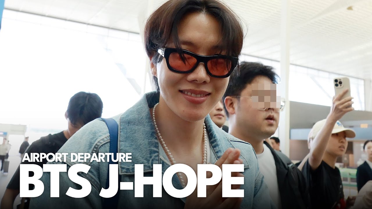BTS 제이홉, 인천공항 출국 | BTS J-HOPE Airport Departure