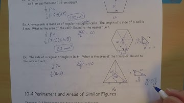 Unit 10.3 Area of Regular Polygons (Pt. 2)