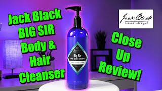 Jack Black Big Sir Body & Hair Cleanser Close Up Review! screenshot 3