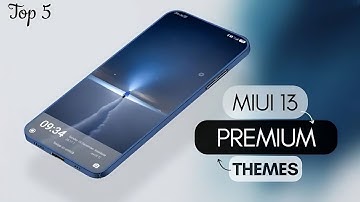 Cool MIUI 13 Themes with Control Center support | BEST MIUI PREMIUM Themes for Xiaomi, Poco.Top.5