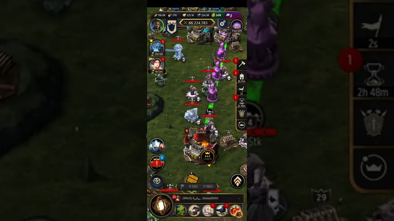 gotc k1169 Ninja  one of the highest rally-zeroed vs thorn