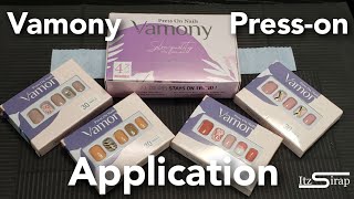 New Gellen Press-On Nail Collection | Vamony Press-On Nails | Step by Step Application | Itz Sirap screenshot 2