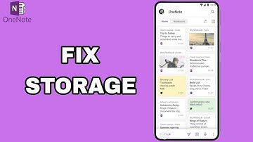 How To Fix And Solve Storage On OneNote  App | Final Solution