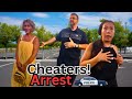 Jealous Girlfriend Catches BF Cheating w/His Side Chick After Moving Cross Country, He Calls Cops! 👮