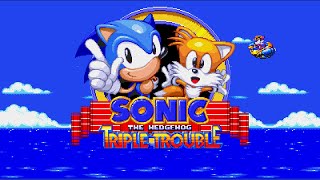 Sonic Triple Trouble 16-Bit (V1 Release) ✪ Story Mode Playthrough (1080p/60fps)