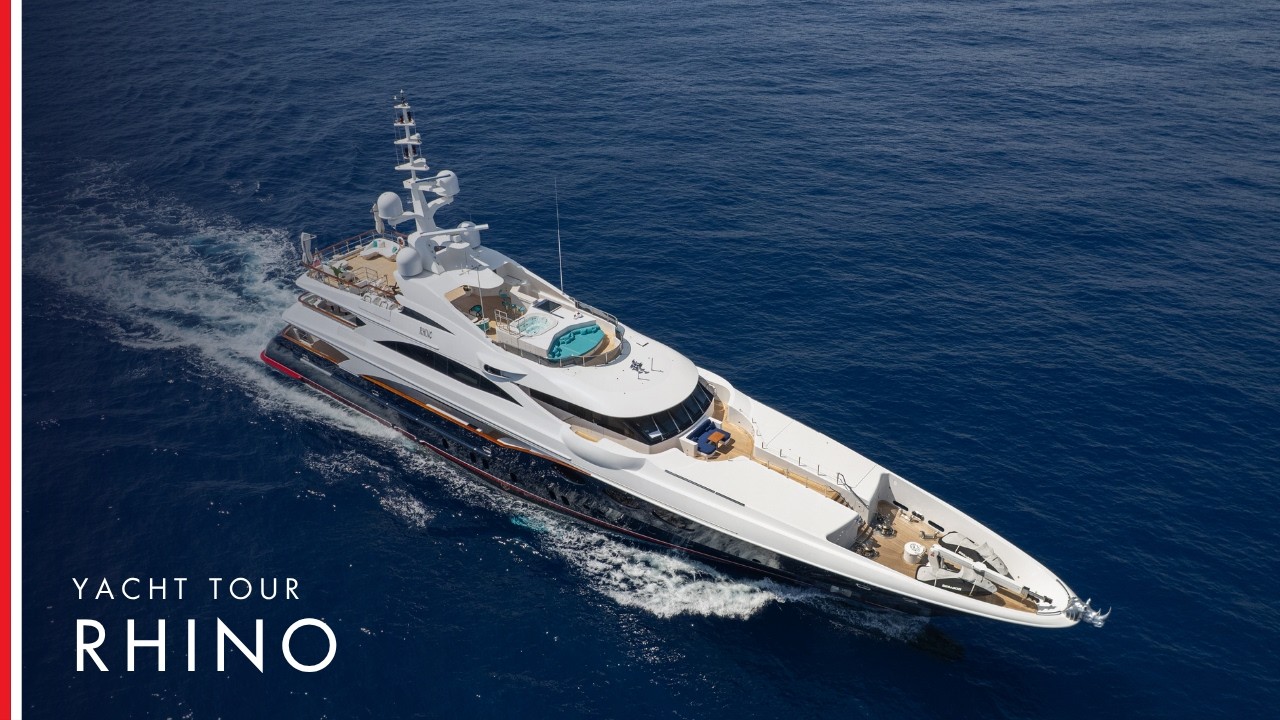 ⁣RHINO | 54m / 177' | Benetti - Yacht For Sale