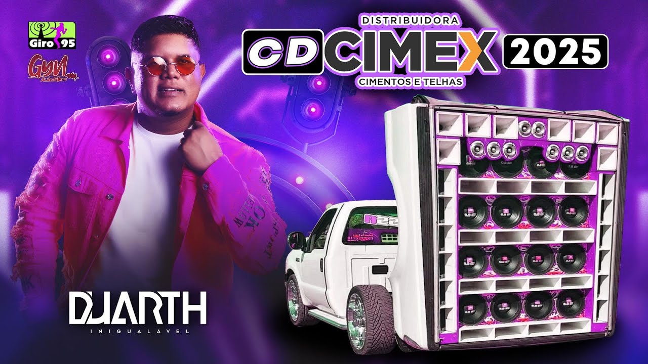 CD NOVO 2025 AO VIVO CIMEX DJ DUARTH INIGUALÁVEL ( Gyn Auto Som