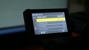Panasonic AG UX90 Menu Settings for Best Performence