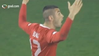 Turkey Vs Hungary - Burak Yilmaz Scores - 1 - 0