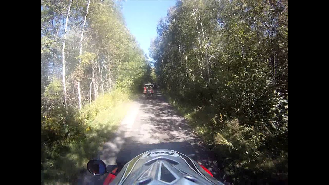 ATVing in Newport Maine YouTube