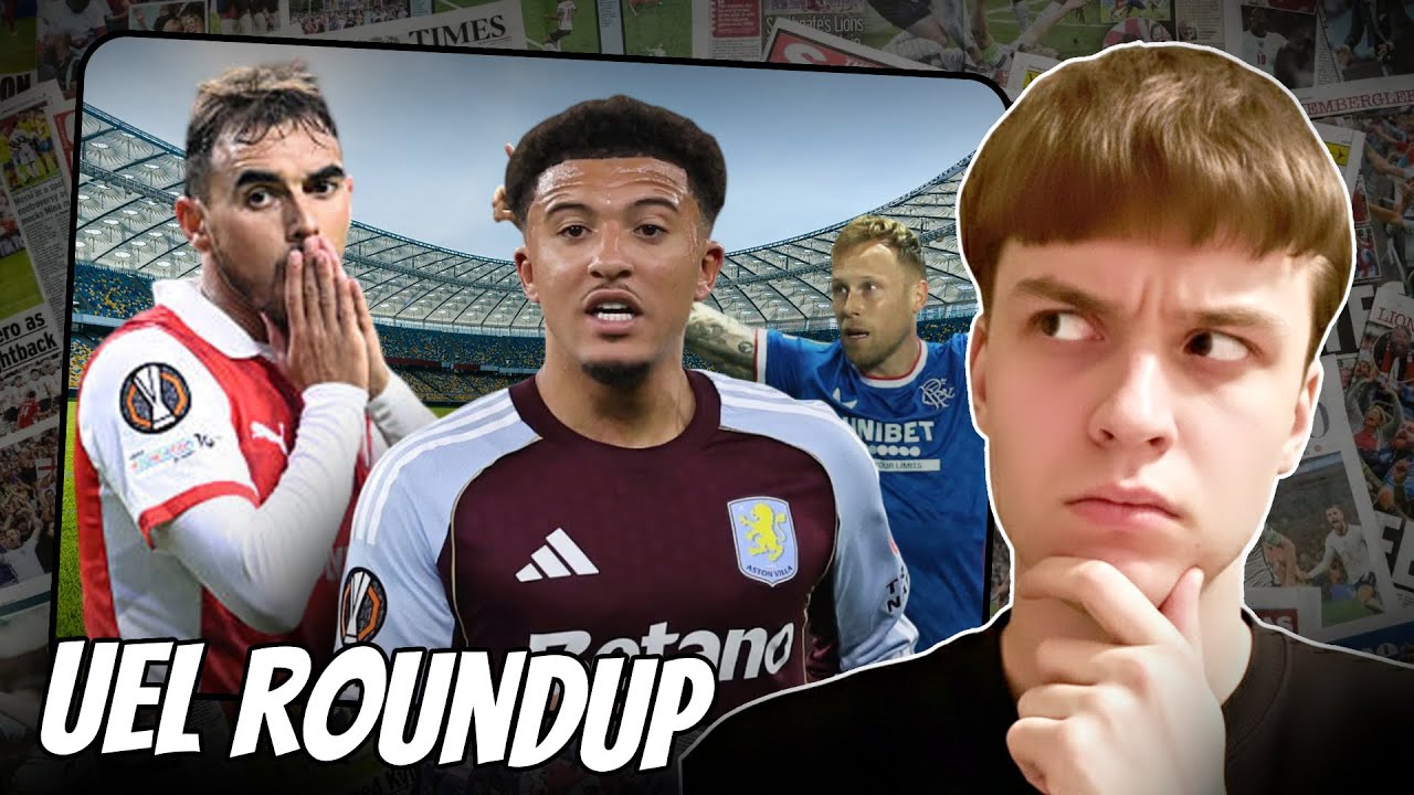 Aston Villa and Rangers win, Celtic Draw, Forest Lose! | UEFA Europa League MD7 review for UK sides!