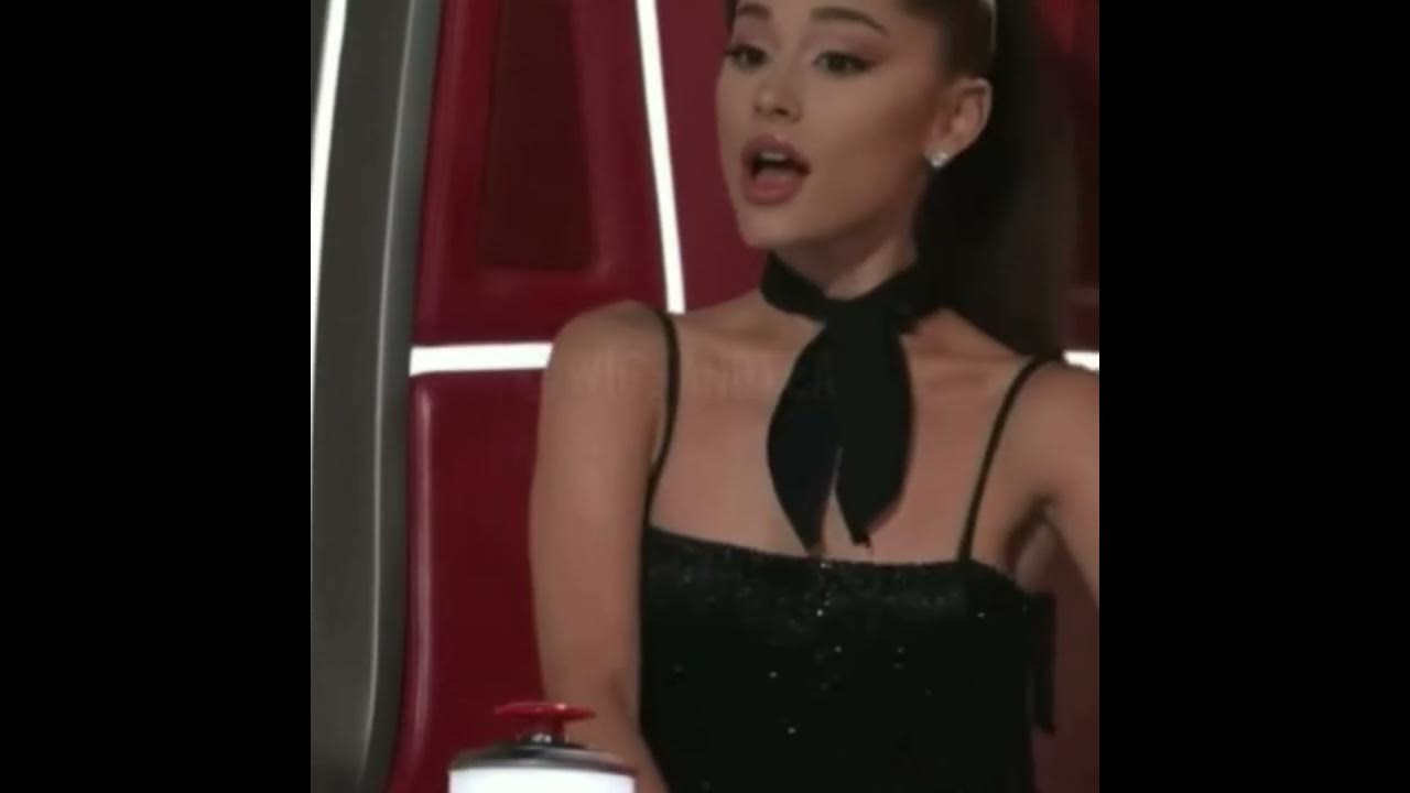 Ariana Grande regrets turning around this girl on The Voice / credit to wingsandtea