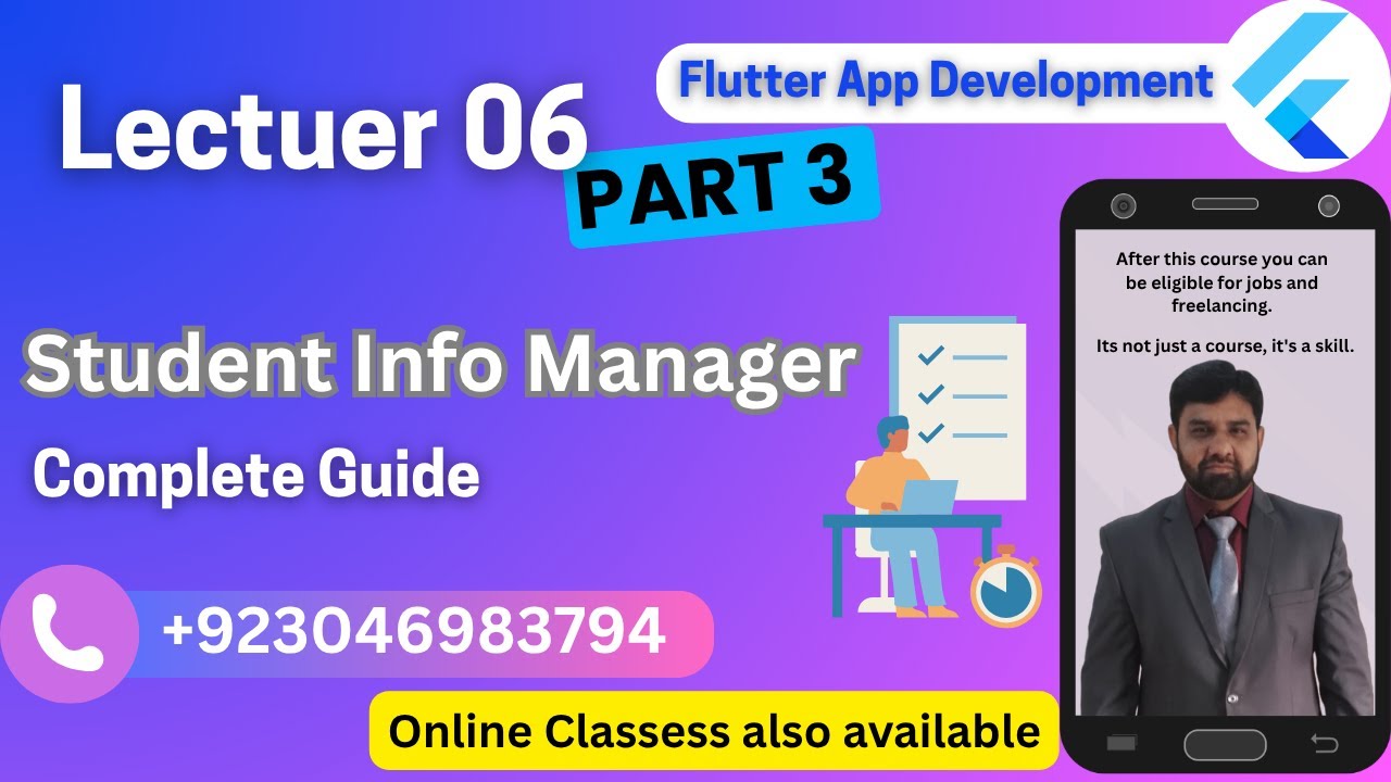 Flutter Advanced Concepts  | Shared Preferences, SQFlite, Navigation, Forms & Validation