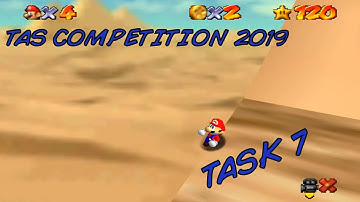 Super Mario 64 - TAS Competition 2019 Task 7 (TAS)