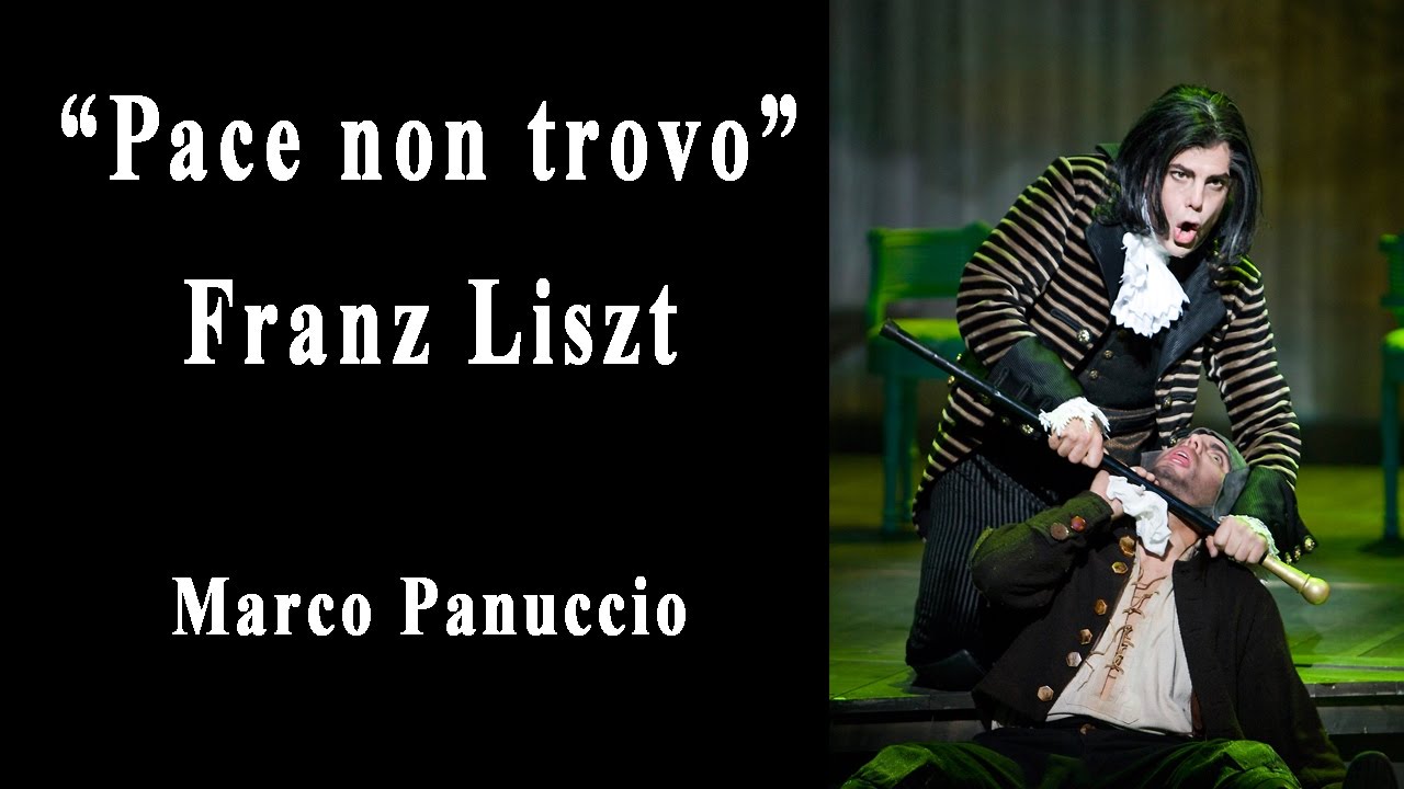 Marco Panuccio - “Pace non trovo” from Tre sonetti di Petrarca by Franz Liszt
