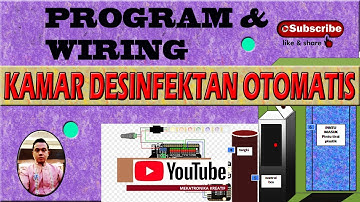 MEMBUAT BILIK DISINFEKTAN ||OTOMATIS