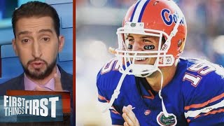 FIRST THING FIRST | Nick Wright "goes CRAZY" Jaguars plan to sign Tim Tebow as TE