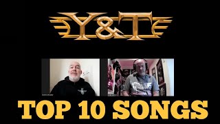 Y\u0026T  - Top 10 songs