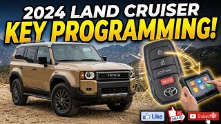 Land Cruiser 2024 Smart Key Add & All Keys Lost Procedure