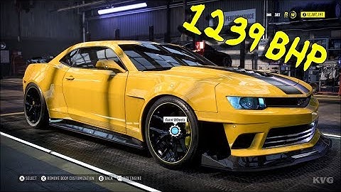 Need for Speed Heat - 1239 BHP Chevrolet Camaro Z28 2014 - Tuning & Customization Car HD