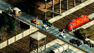 Railroad Crossing Train Hit Cement Truck - Freight Train Mania - Android Gameplay screenshot 1