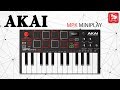 3 в 1: AKAI MPK Mini Play - Midi клавиатура, контроллер и синтезатор.
