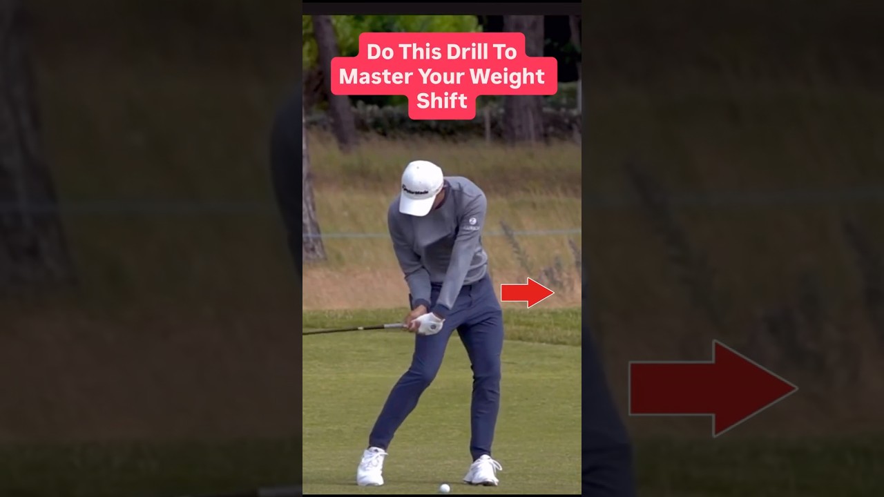 This Is BY FAR The Best Downswing Weight Shift Drill In Golf