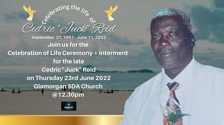 Celebrating the life of Cedric "Juck"  Reid