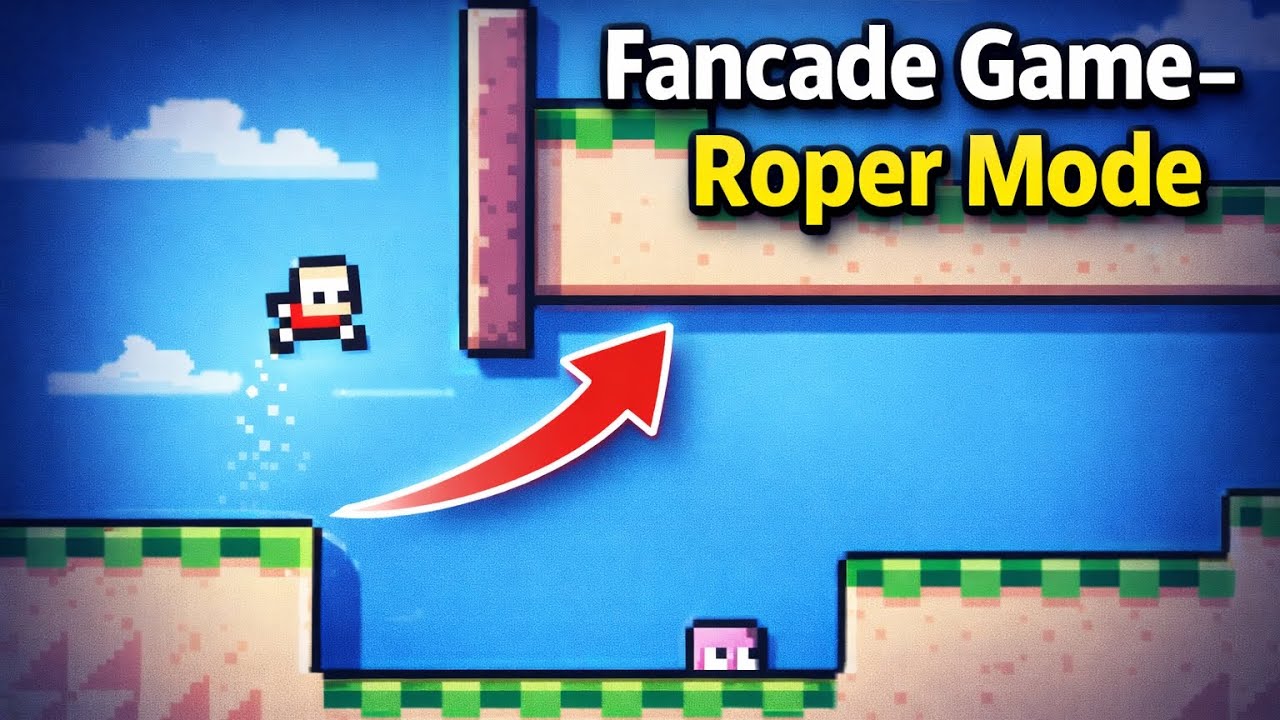 Fancade Game Roper Mode 😱 | Impossible Jump Challenge 🔥 | #fancade ...