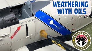 A-1H Skyraider Model Build and Review - Tamiya 1/48 - Oil Wash, Weathering - 4K