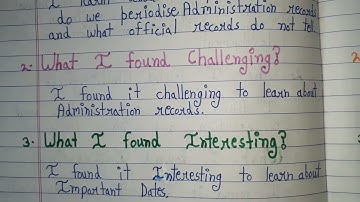 Chapter 1 How when and where learner diary |Class 8 | History | @Learning guruji (Shourya negi)