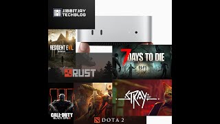 M4 Mac Mini Gaming Benchmark Test: Geekbench/Black Ops III/Dota2/Rust/7Days/Stray/Resident Evil VII