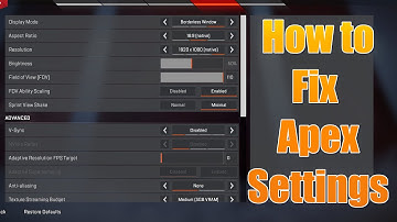 How to Fix Apex Legends Settings Not Saving - Tutorial