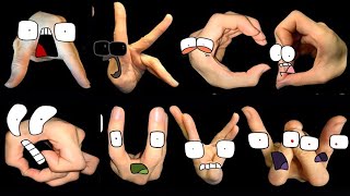 Alphabet Reverse Plush Toy All Letter.. But They Scared Hands 2