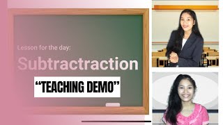 Math (Subtraction) Teaching Demo for students with ADHD