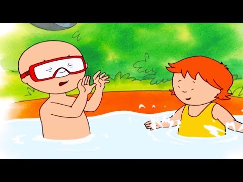 Caillou English Full Episodes | Caillou in the Paddling Pool | Cartoon Movie | Cartoons for Kids