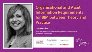 Organisational & Asset Information Requirements for BIM between Theory and Practice, Dr. Noha Saleeb