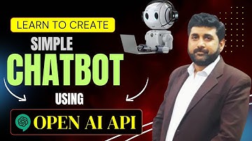 Build Your FIRST AI Chatbot with Python and OpenAI API! ||  AI chatbot || Python Chatbot
