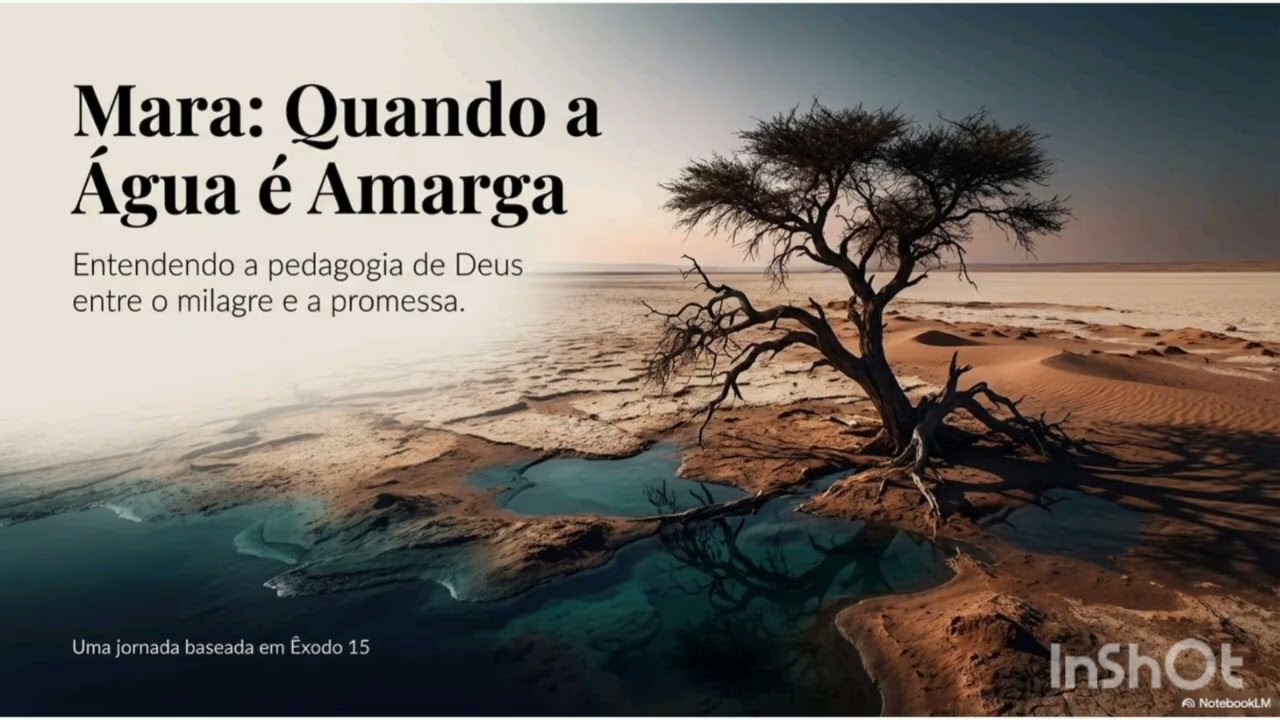 (Podcast) Marah: Quando a Água é Amarga-Entendendo a Pedagogia de Deus entre o milagre e a Promessa