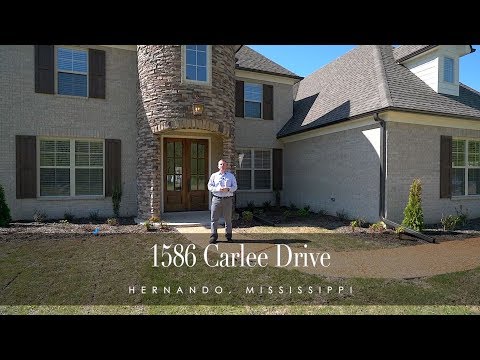 1586 Carlee Drive, Hernando, MS home video tour