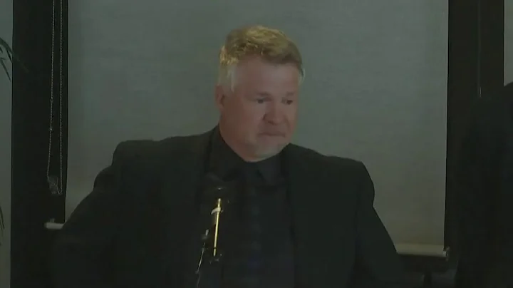 Emotional Manny Legace speaks at Matiss Kivlenieks...