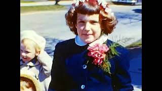 1954 - Easter in Arlington, MA.